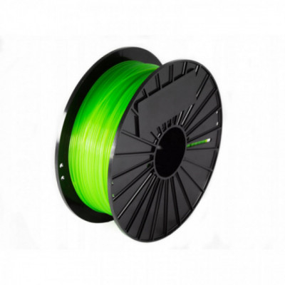 F3D Filament PLA Transparent Green 0,2kg 1,75mm