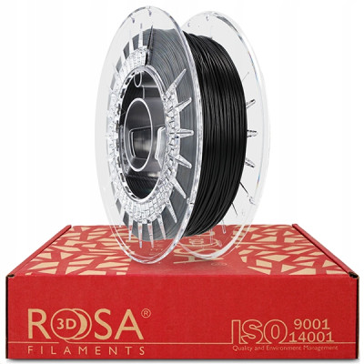 Filament ROSA 3D Flex 85A Black / Czarny 1,75 mm 0,5 kg