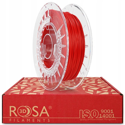 Filament ROSA 3D Flex 85A Red / Czerwony 1,75 mm 0,5 kg