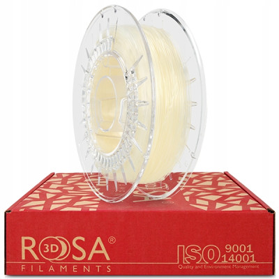 Filament ROSA 3D Flex 85A Transparent 1,75 mm 0,5 kg