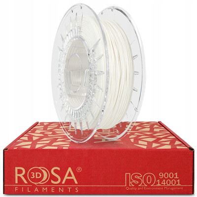 Filament ROSA 3D Flex 85A White / Biały 1,75 mm 0,5 kg