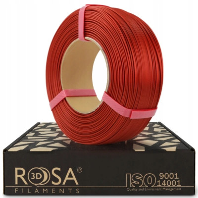 Filament ROSA 3D ReFill PLA Starter Red Jasper Satin 1,75 mm 1 kg