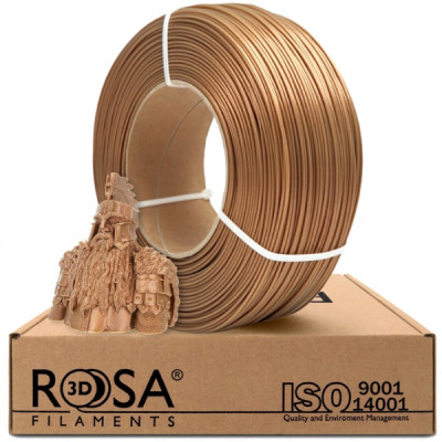 Filament ROSA 3D ReFill PLA Starter Glitter Bronze 1,75 mm 1 kg