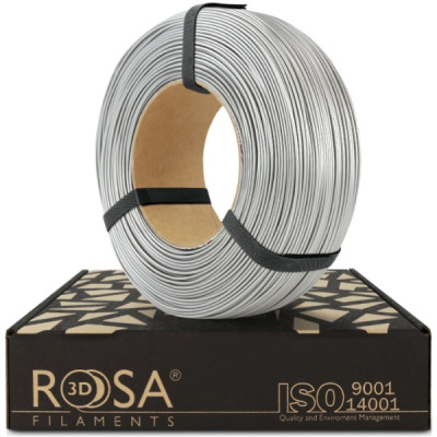 Filament ROSA 3D ReFill PLA Starter Satin Gray 1,75 mm 1 kg