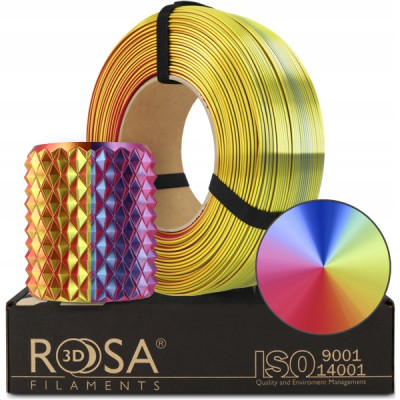 Filament ROSA 3D ReFill PLA Magic Silk Carnival 1,75 mm 1 kg