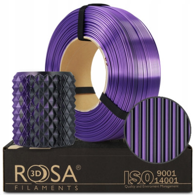 Filament ROSA 3D ReFill PLA Magic Silk Mistic Violet 1,75 mm 1 kg