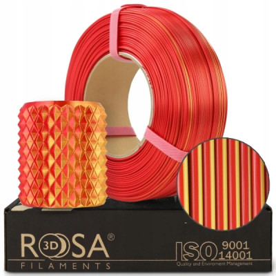 Filament ROSA 3D ReFill PLA Magic Silk Fire 1,75 mm 1 kg