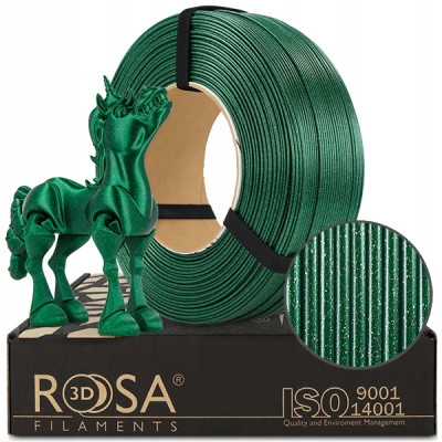 Filament ROSA 3D ReFill PLA Galaxy Emerald Green 1,75 mm 1 kg