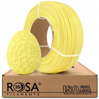 Filament ROSA 3D ReFill PLA Pastel Yellow 1,75 mm 1 kg