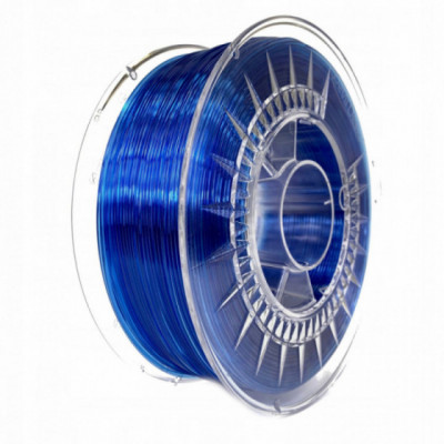 Filament Devil Design PET-G Super Blue Transparent 1,75 mm 1 kg