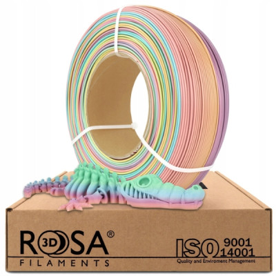 Filament ROSA 3D ReFill PLA Rainbow Patel 1,75 mm 1 kg