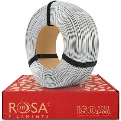 Filament ROSA 3D ReFill ASA Silver 1,75 mm 1 kg