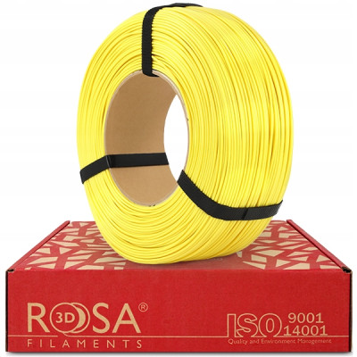 Filament ROSA 3D ReFill ASA Yellow / Żółty 1,75 mm 1 kg