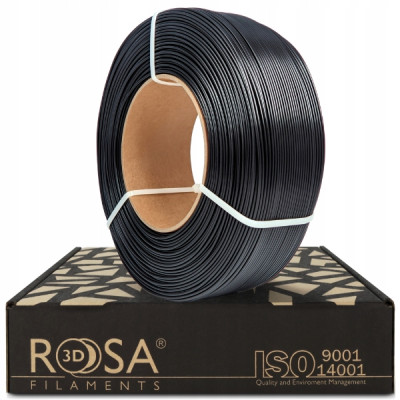 Filament ROSA 3D ReFill PLA High Speed Black / Czarny 1,75mm 1kg