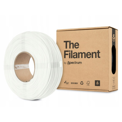 The Filament by Spectrum ReFill PLA Biały Traffic White 1,75 mm 1 kg