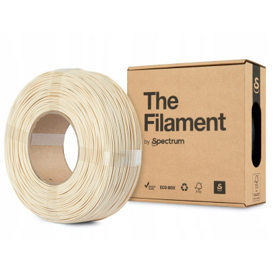 The Filament by Spectrum ReFill PLA Wood Ash Beżowy 1,75 mm 1 kg