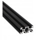Profil aluminiowy konstrukcyjny V-Slot Czarny 40x20x370 mm