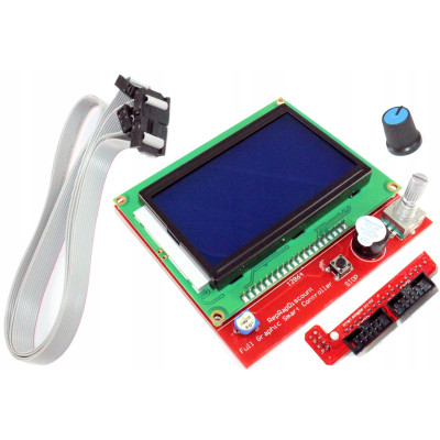 Kontroler RepRap 3D LCD 12864 RAMPS 1.4 Slot SD FV