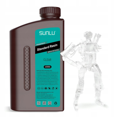 Żywica UV SUNLU Standard Clear 1 kg