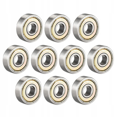 Łożysko kulkowe 608ZZ 8x22x7 mm (zestaw 10 sztuk)