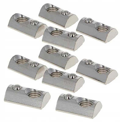 Nakrętka młoteczkowa M6 N10 z kulka do profili 4545 (10 sztuk)