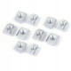 Nakrętka młoteczkowa T-Nut M6 Rowek 8 mm t-slot v-slot 30 (10 sztuk)