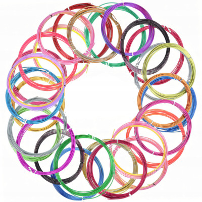 WKŁADY DO DŁUGOPISU 3D PLA SILK MAGIC COLOR 200 M ROSA 3D ZESTAW DLA DZIECI