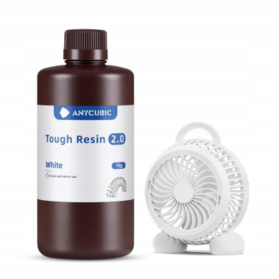 Żywica UV Anycubic Tough 2.0 White Biały 1l 1kg