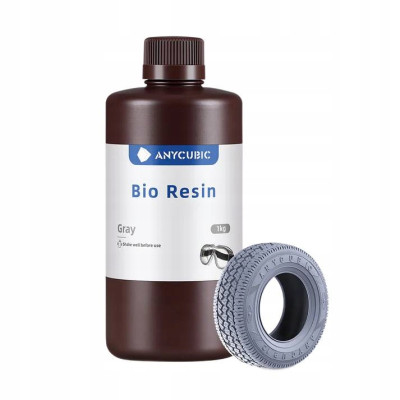 Żywica UV Anycubic Bio Gray Szary 1l 1kg