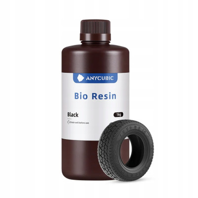 Żywica UV Anycubic Bio Black Czarny 1l 1kg