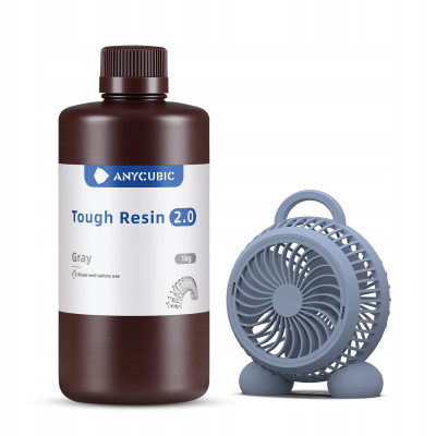 Żywica UV Anycubic Tough 2.0 Grey Szara 1l 1kg