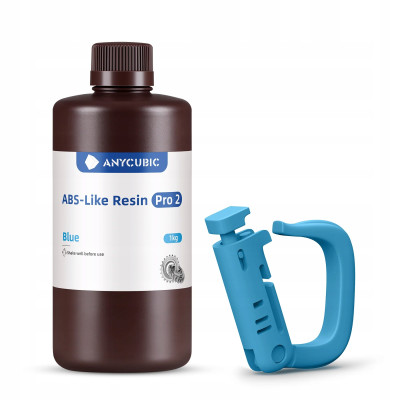 Żywica UV Anycubic ABS-Like Pro 2 Blue Niebieski 1l 1kg