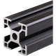 Profil aluminiowy konstrukcyjny V-Slot Czarny 30x30x510 mm